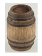 Aged Wood Barrel